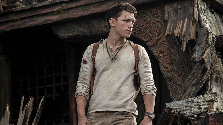 Tom Holland in Uncharted