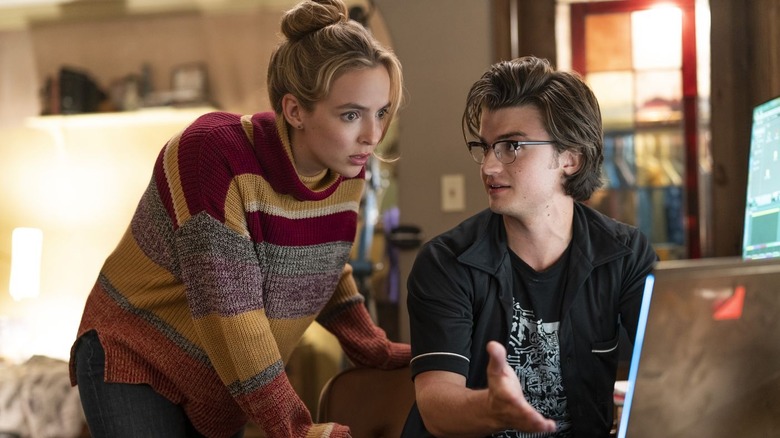 Jodie Comer and Joe Keery in Free Guy