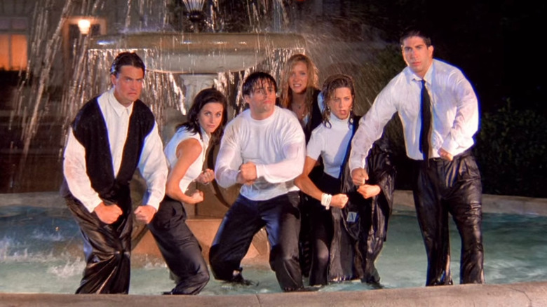 Friends Cast Fountain