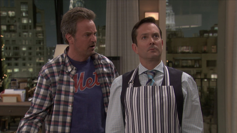 Oscar de Matthew Perry, Marison Stass Pela Thomas Lennon, Felix Uniger em The Saster