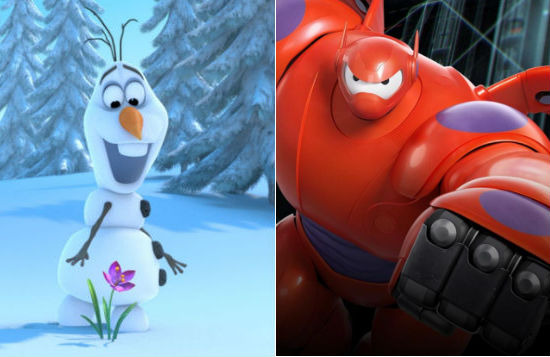 Frozen Easter Eggs in big hero 6