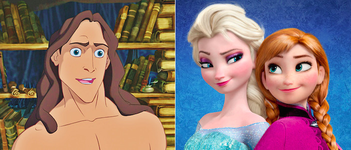 Frozen Tarzan theory