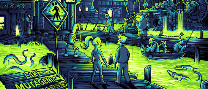 Futurama Dan Mumford print