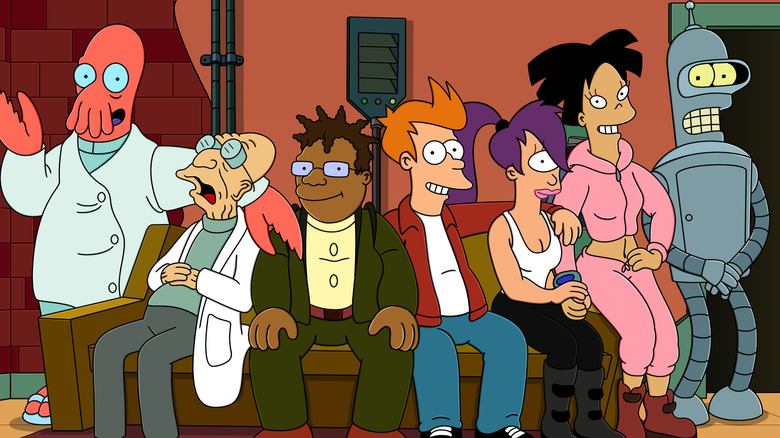 The crew of Futurama.