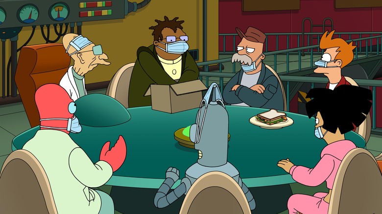 Futurama, the whole crew