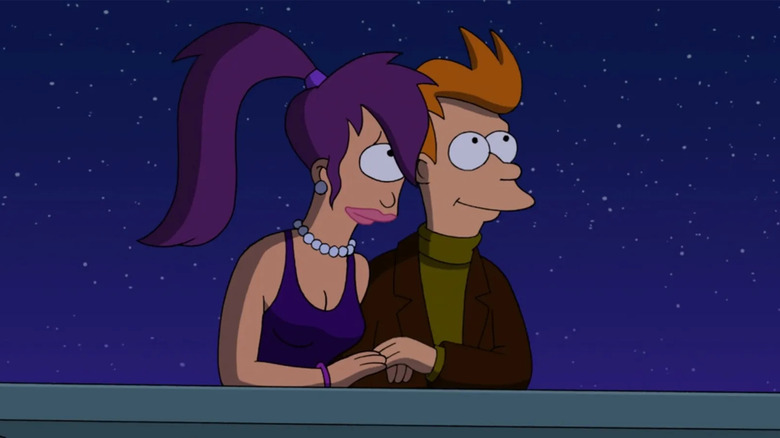 Futurama Fry and Leela
