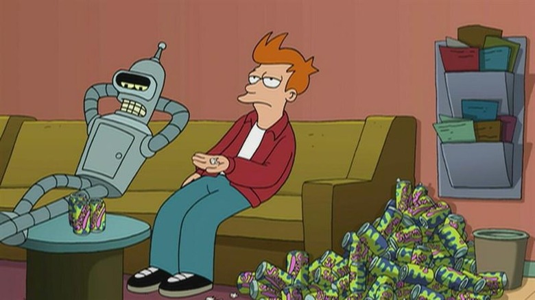 Futurama Fry and Bender Slurm