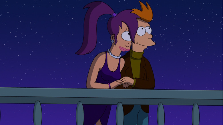Futurama Fry and Leela