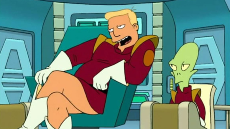 Futurama Zapp Brannigan and Kif Kroker