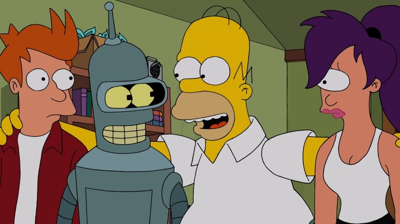 Simpsorama Homer Simpson Bender
