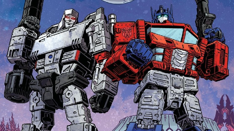IDW Transformers #1 Megatron Optimus Prime