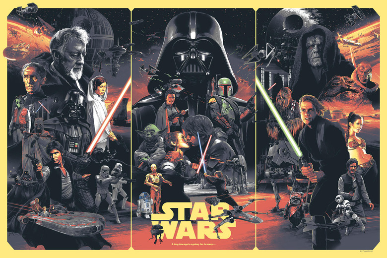 Gabz star wars poster print Regular