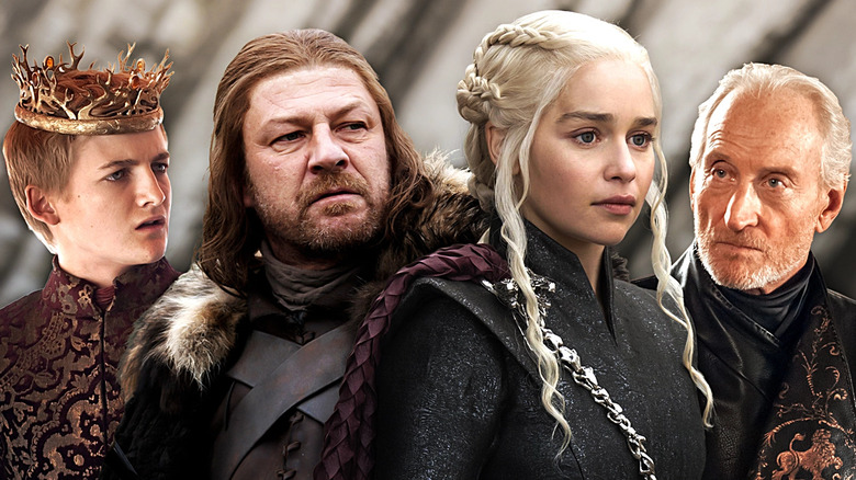 Joffrey Ned Stark Daenerys Tywin in Game of Thrones