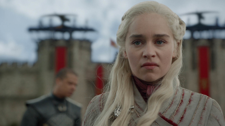 Daenerys looking angry on Game of Thrones