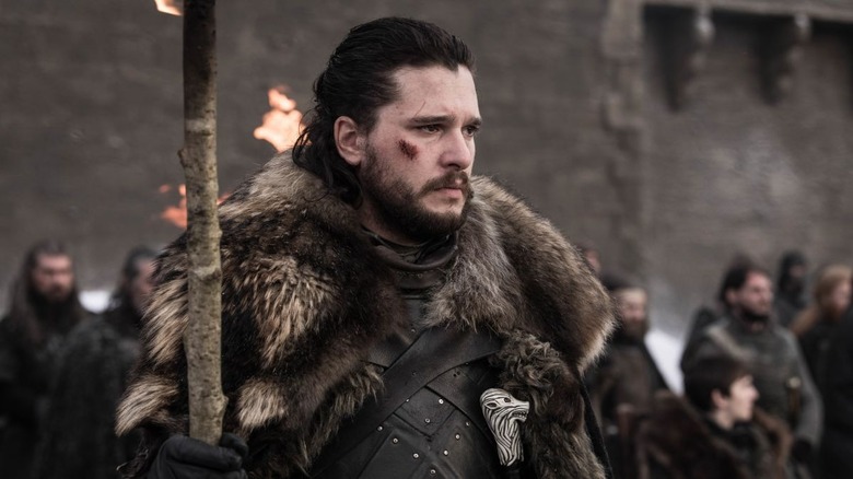 Kit Harington is sad because he has to do this for another 8 seasons