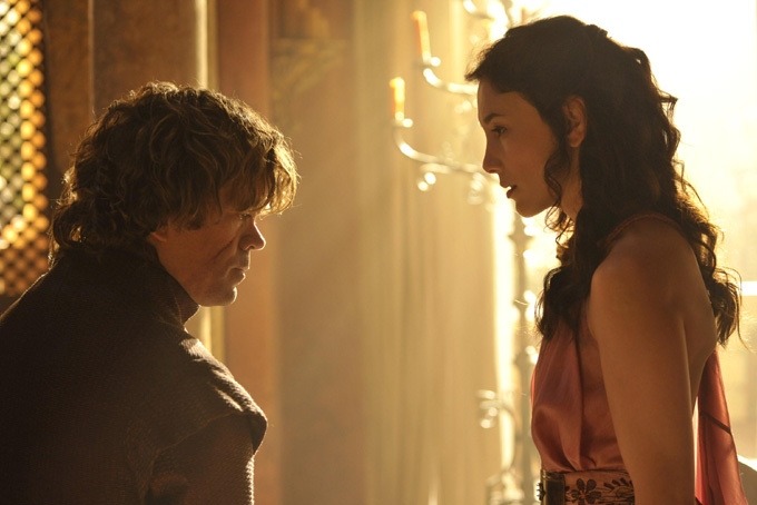 Game of Thrones Season 4 header - Tyrion and Shae
