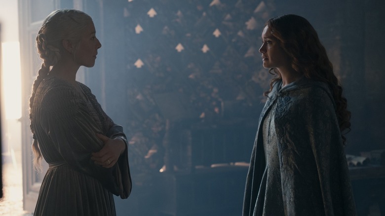 Renira and Akinant speaks separately at the dragon home