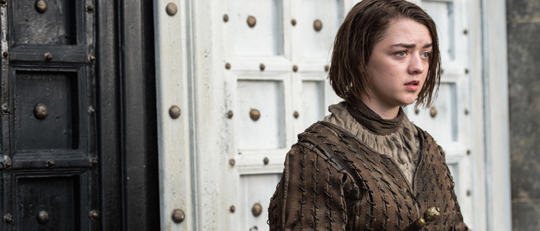 Maisie Williams as Arya Stark in Game of Thrones Season 5 (header)