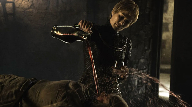 Lena Headey and Hannah Waddingham on Game of Thrones