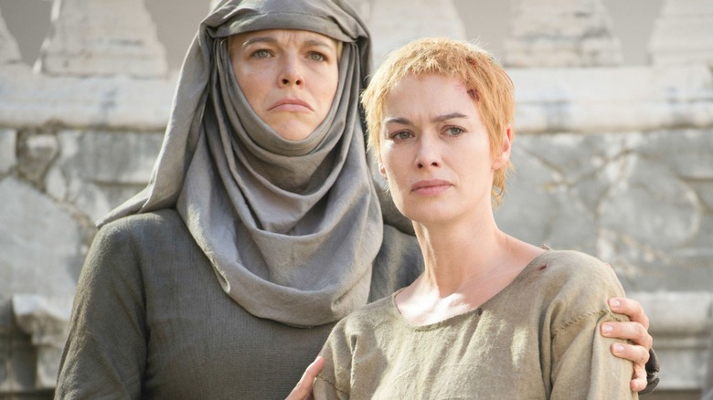 Hannah Waddingham and Lena Headey on Game of Thrones