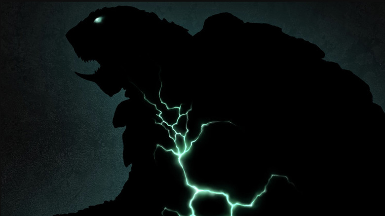 Gamera's silhouette 