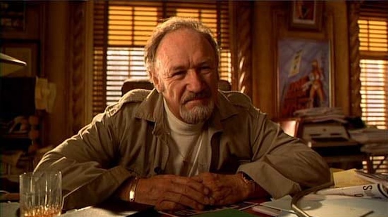 Gene Hackman beams as Harry Zimm in Get Shorty