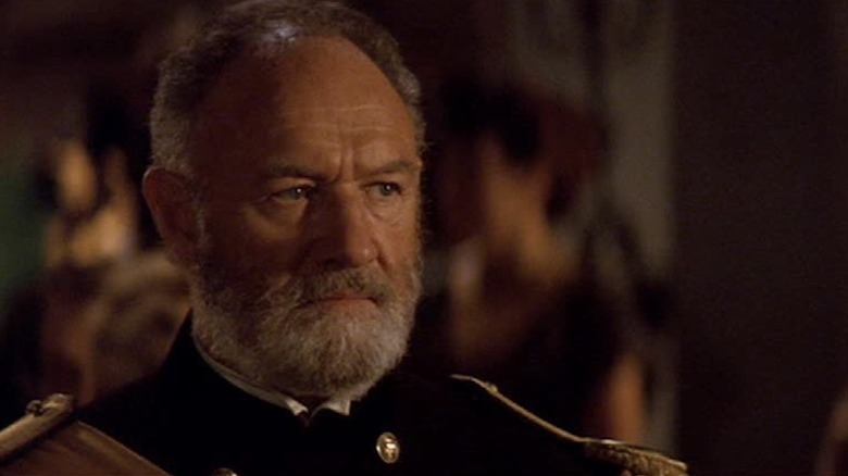 Gene Hackman is in uniform as General George Crook in Geronimo: An American Legend