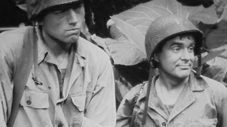 Soldiers in the jungle in A.P.O. 923