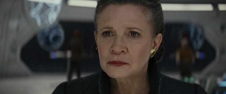 General Leia in Star Wars Episode 9