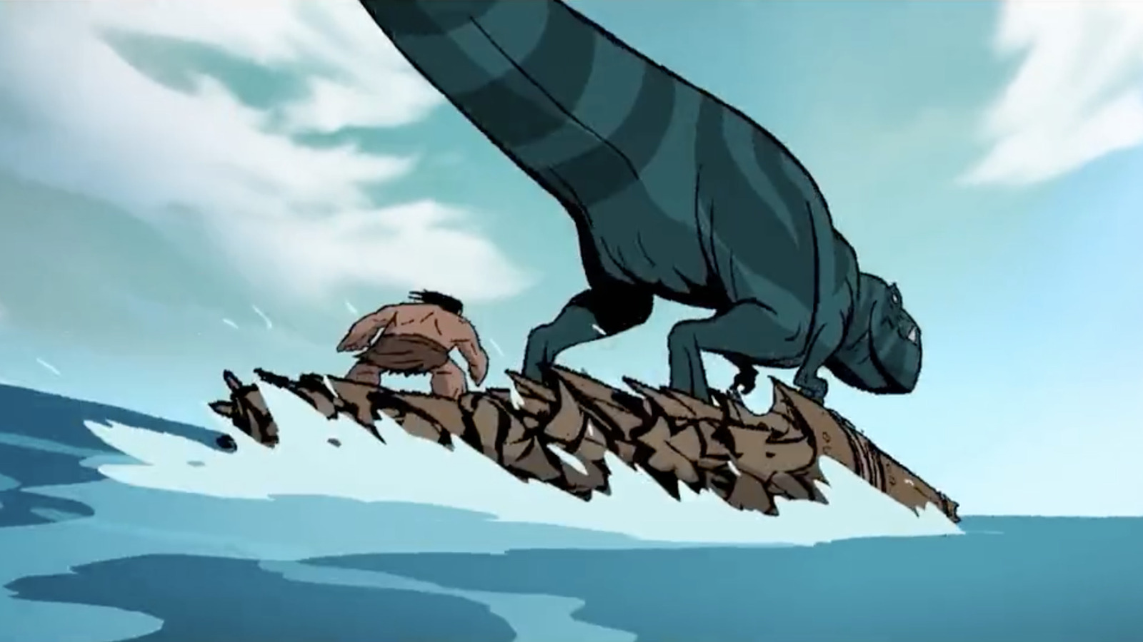 Genndy Tartakovsky's Primal Season 2 Trailer: Spear And Fang Hit The Open  Water