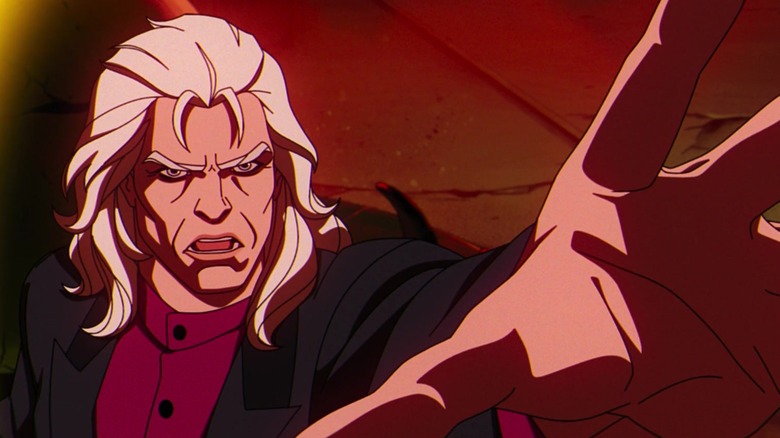 Magneto toma su mano y usa poderes magnéticos en X-Men '97