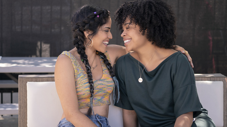 Karrie Martin and Julissa Calderon