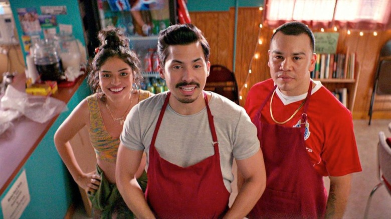  J.J. Soria, Karrie Martin, and Carlos Santos