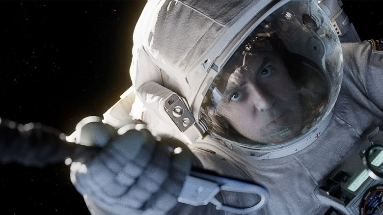 George Clooney in Gravity