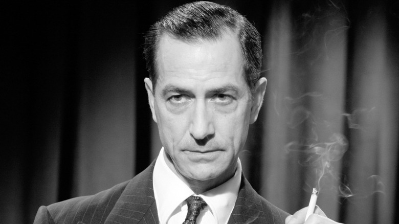 David Strathairn as Edward Murrow in Good Night, and Good Luck