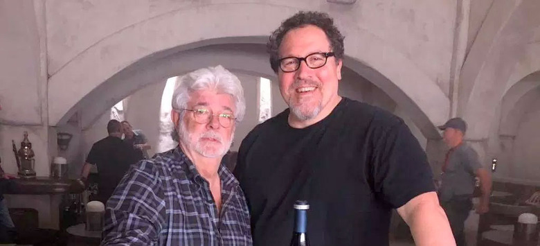 George Lucas Gave Advice to Jon Favreau