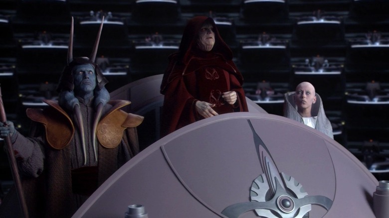 Revenge of the Sith Palpatine declares the Empire