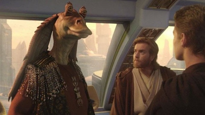 Attack of the Clones Jar Jar Kenobi