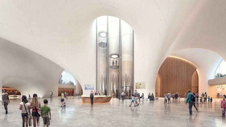 Lucas Museum of Narrative Art Lobby Concept Art