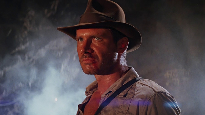 Harrison Ford in Indiana Jones and the Temple of Doom