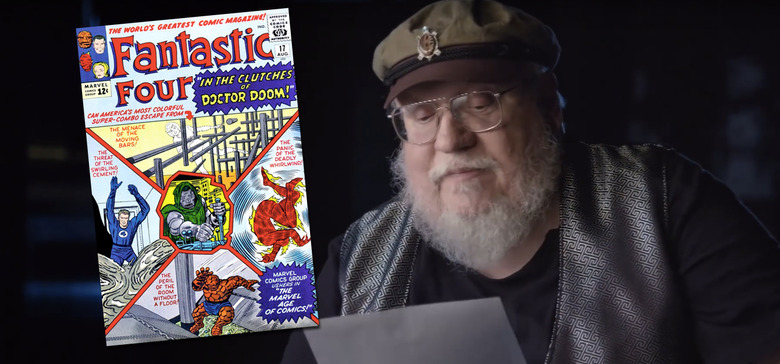 George RR Martin Marvel Comics Letter