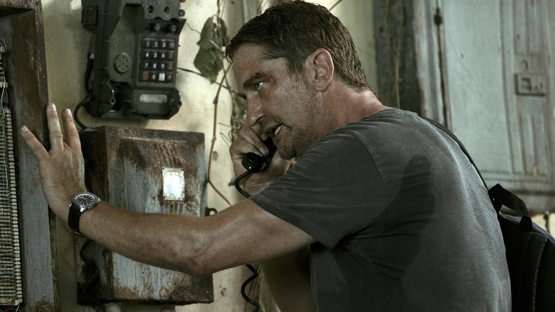 Brodie Torrance talking on a phone in 