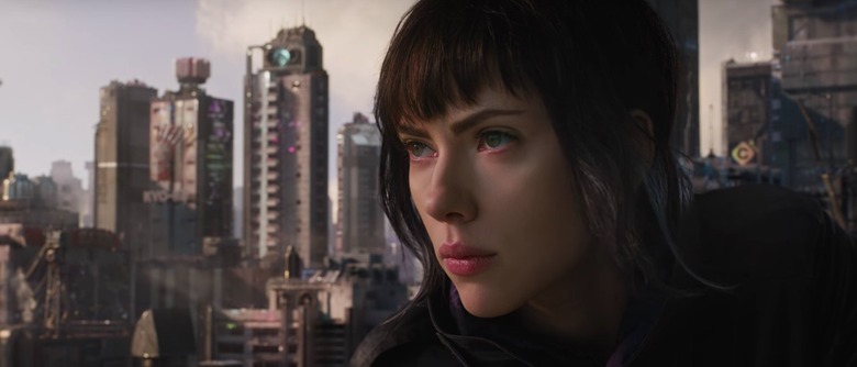 Scarlett Johansson in Ghost in the Shell