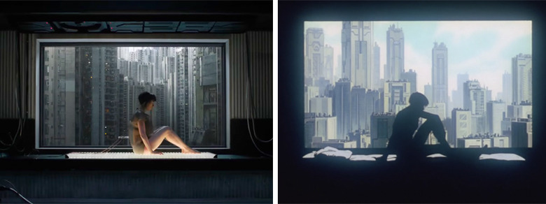 Ghost in the Shell Trailer Comparison