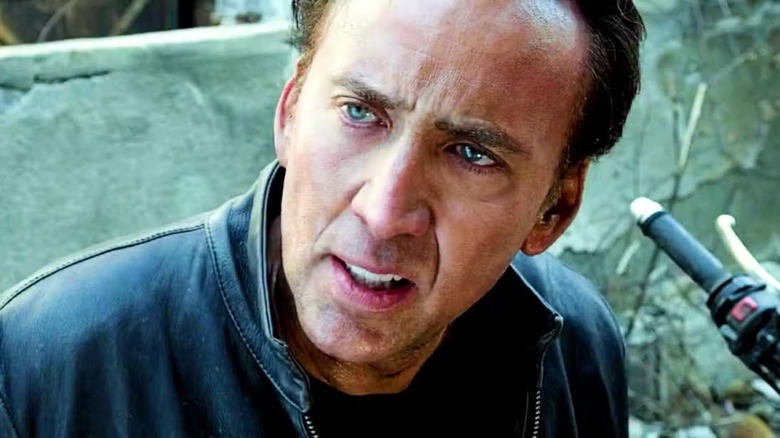 Johnny Blaze making a face in Ghost Rider: Spirit of Vengeance