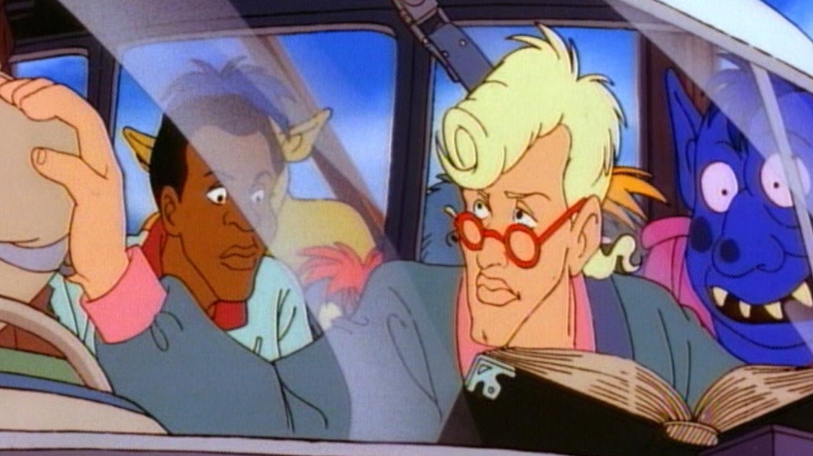 Ghostbusters Actually Gave Egon's Blonde Cartoon Hair An Origin Story image