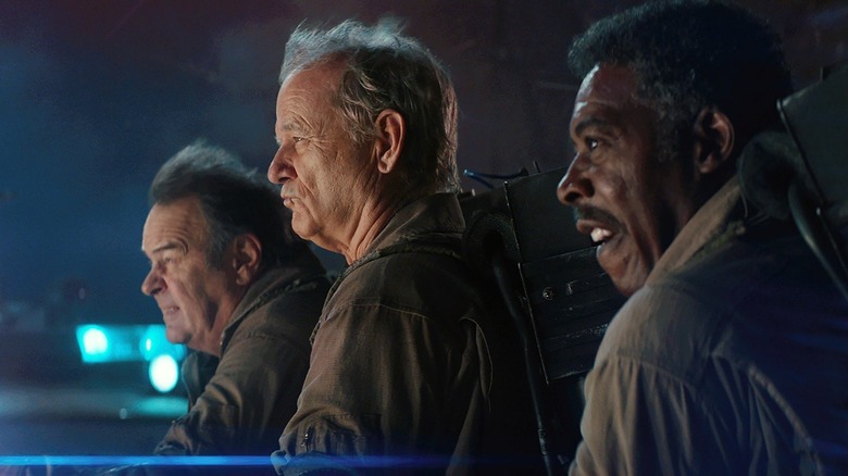 Dan Aykroyd, Bill Murray and Ernie Hudson in Ghostbusters Afterlife