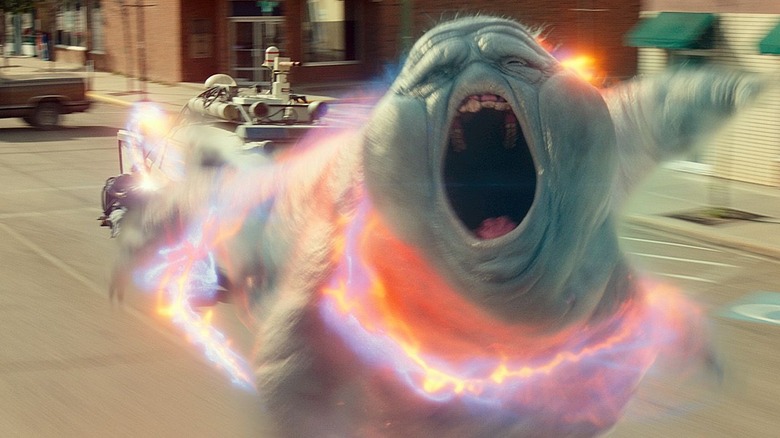 Ghostbusters Afterlife muncher being busted