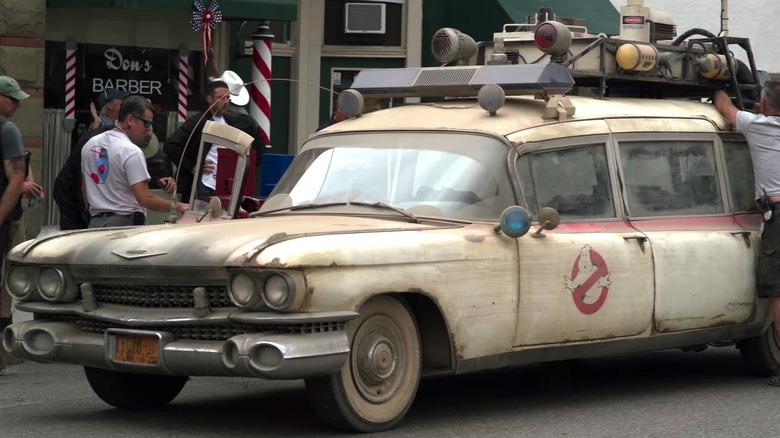 Ecto-1 in Ghostbusters: Afterlife