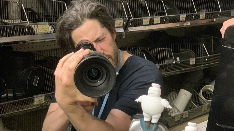 Jason Reitman directing Ghostbusters: Afterlife